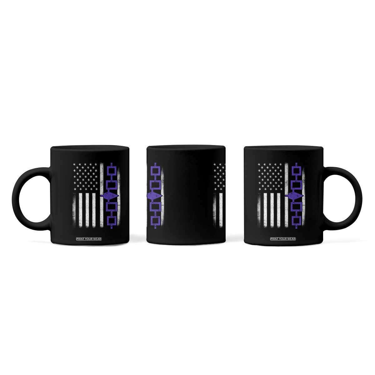 Haudenosaunee Iroquois USA Flag Native American Coffee Mug TS11 Print Your Wear