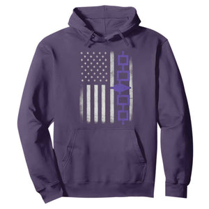 Haudenosaunee Iroquois USA Flag Native American Hoodie TS11 Purple Print Your Wear