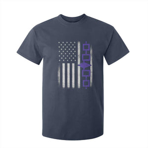 Haudenosaunee Iroquois USA Flag Native American T Shirt For Kid TS11 Navy Print Your Wear