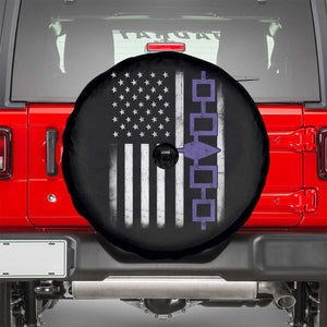Haudenosaunee Iroquois USA Flag Native American Spare Tire Cover TS11 Black Print Your Wear