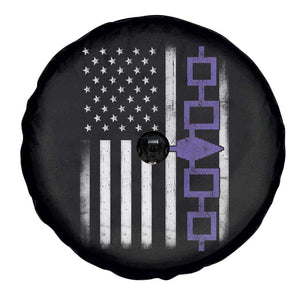 Haudenosaunee Iroquois USA Flag Native American Spare Tire Cover TS11 Print Your Wear