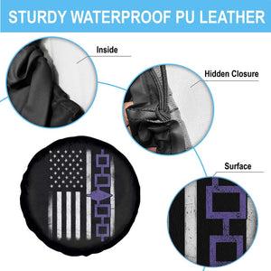 Haudenosaunee Iroquois USA Flag Native American Spare Tire Cover TS11 Print Your Wear