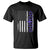 Haudenosaunee Iroquois USA Flag Native American T Shirt - Print Your Wear