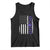 Haudenosaunee Iroquois USA Flag Native American Tank Top TS11 Black Print Your Wear
