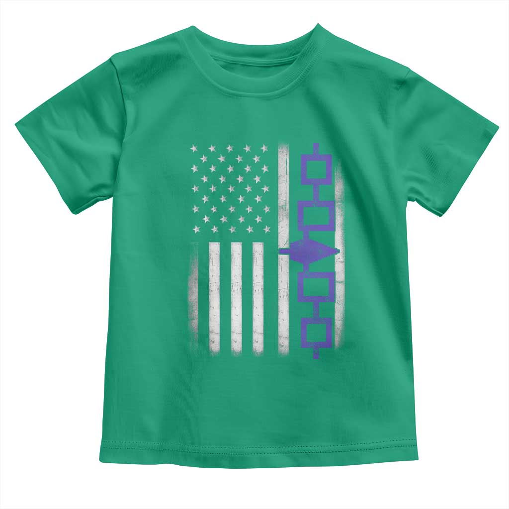 Haudenosaunee Iroquois USA Flag Native American Toddler T Shirt TS11 Irish Green Print Your Wear