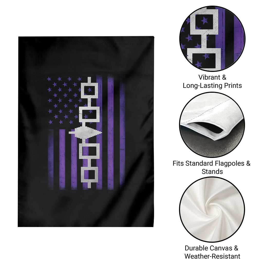 Haudenosaunee Iroquois Pride USA Flag Native American Garden Flag TS11 Print Your Wear