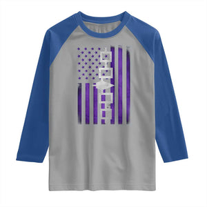 Haudenosaunee Iroquois Pride USA Flag Native American Raglan Shirt TS11 Sport Gray Royal Print Your Wear
