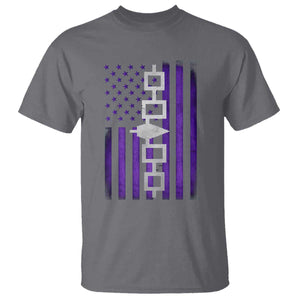 Haudenosaunee Iroquois Pride USA Flag Native American T Shirt TS11 Charcoal Print Your Wear
