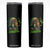 Funny Chiefin Weed Indian Native American Marijuana Skinny Tumbler TS11 Black Print Your Wear