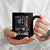 Funny Trump Fishing Coffee Mug Mines So Big I Have To Use Two Hands American Flag TS11 Print Your Wear