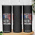 Funny Trump Fishing Skinny Tumbler Mines So Big I Have To Use Two Hands American Flag TS11 Print Your Wear