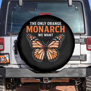 The Only Orange Monarch We Want Spare Tire Cover Monarch Butterfly TS11 No hole Black Print Your Wear