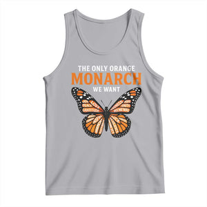 The Only Orange Monarch We Want Tank Top Monarch Butterfly TS11 Athletic Heather Print Your Wear