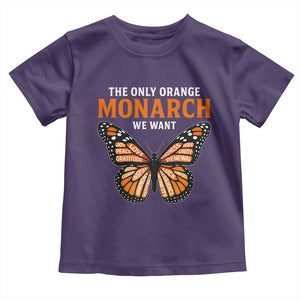 The Only Orange Monarch We Want Toddler T Shirt Monarch Butterfly TS11 Purple Print Your Wear