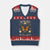 We Only Need One Monarch And Its A Butterfly V-Neck Knit Sweater Vest Retro Flowers - Print Your Wear