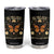 We Only Need One Monarch And Its A Butterfly Tumbler Cup Retro Flowers TS11 Black Print Your Wear
