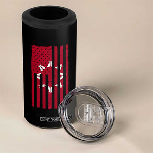 Oglala Lakota Sioux USA Flag Native American 4 in 1 Can Cooler Tumbler TS11 Print Your Wear