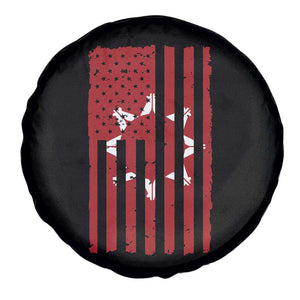 Oglala Lakota Sioux USA Flag Native American Spare Tire Cover TS11 Print Your Wear