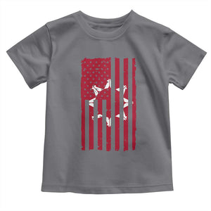 Oglala Lakota Sioux USA Flag Native American Toddler T Shirt TS11 Charcoal Print Your Wear