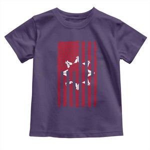 Oglala Lakota Sioux USA Flag Native American Toddler T Shirt TS11 Purple Print Your Wear