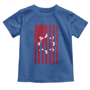 Oglala Lakota Sioux USA Flag Native American Toddler T Shirt TS11 Royal Blue Print Your Wear