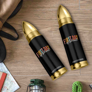 First Day of School Teacher Student Bullet Tumbler Funny Back to School Retro TS11 Print Your Wear
