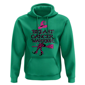 Breast Cancer Warrior Witch Hoodie Hat Shoes Broom Pink Ribbon Witchy Vibe TS11 Irish Green Print Your Wear