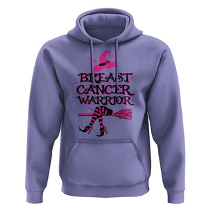 Breast Cancer Warrior Witch Hoodie Hat Shoes Broom Pink Ribbon Witchy Vibe TS11 Violet Print Your Wear