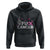 Breast Cancer Awareness Hoodie Fuck Cancer Pink Ribbon Skeleton Hand Butterfly TS11 Black Print Your Wear