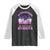 Funny Lesbian Witch Halloween Raglan Shirt My Broom Broke So Now I Ride Scissors TS11 Black White Print Your Wear