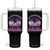 Funny Lesbian Witch Halloween Tumbler With Handle My Broom Broke So Now I Ride Scissors TS11 One Size: 40 oz Black Print Your Wear