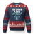 Funny Rock N Roll Lover Ugly Christmas Sweater I Am Just A Kid Adulthood Saying TS11 Navy Red Print Your Wear