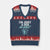 Funny Rock N Roll Lover V-Neck Knit Sweater Vest I Am Just A Kid Adulthood Saying TS11 Navy Red Print Your Wear