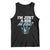 Funny Rock N Roll Lover Tank Top I Am Just A Kid Adulthood Saying TS11 Black Print Your Wear