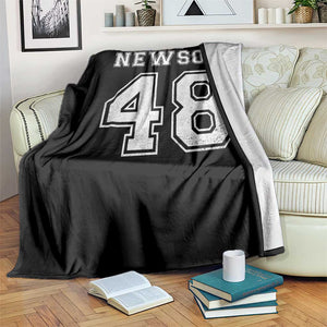 Newsom 48 Throw Blanket Gavin Newsom 2028 Presidential Election Campaign TS11 Print Your Wear