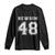 Newsom 48 Long Sleeve Shirt Gavin Newsom 2028 Presidential Election Campaign - Print Your Wear