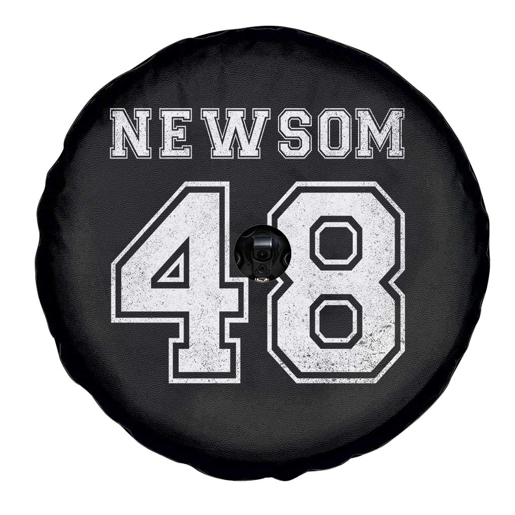 Newsom 48 Spare Tire Cover Gavin Newsom 2028 Presidential Election Campaign TS11 Print Your Wear