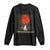 Halloween Lonely Ghost Bench Blood Moon Pumpkin Long Sleeve Shirt TS11 Black Print Your Wear