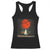 Halloween Lonely Ghost Bench Blood Moon Pumpkin Racerback Tank Top TS11 Black Print Your Wear