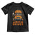 Funny Halloween Bus Driver Toddler T Shirt Horror Slashers Pumpkin School Bus Spooky Season TS11 Black Print Your Wear