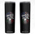 American Grown With Italian Roots Skinny Tumbler Family Tree Italy Flag TS11 Black Print Your Wear