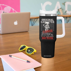 Original Gangster Most Wanted Al Capone Tumbler With Handle Italian American Mafia TS11 Print Your Wear