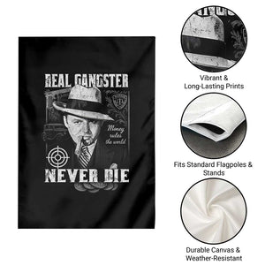 Al Capone Garden Flag Real Ganster Never Die Italian American Mafia TS11 Print Your Wear