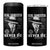 Al Capone 4 in 1 Can Cooler Tumbler Real Ganster Never Die Italian American Mafia TS11 One Size: 16 oz Black Print Your Wear