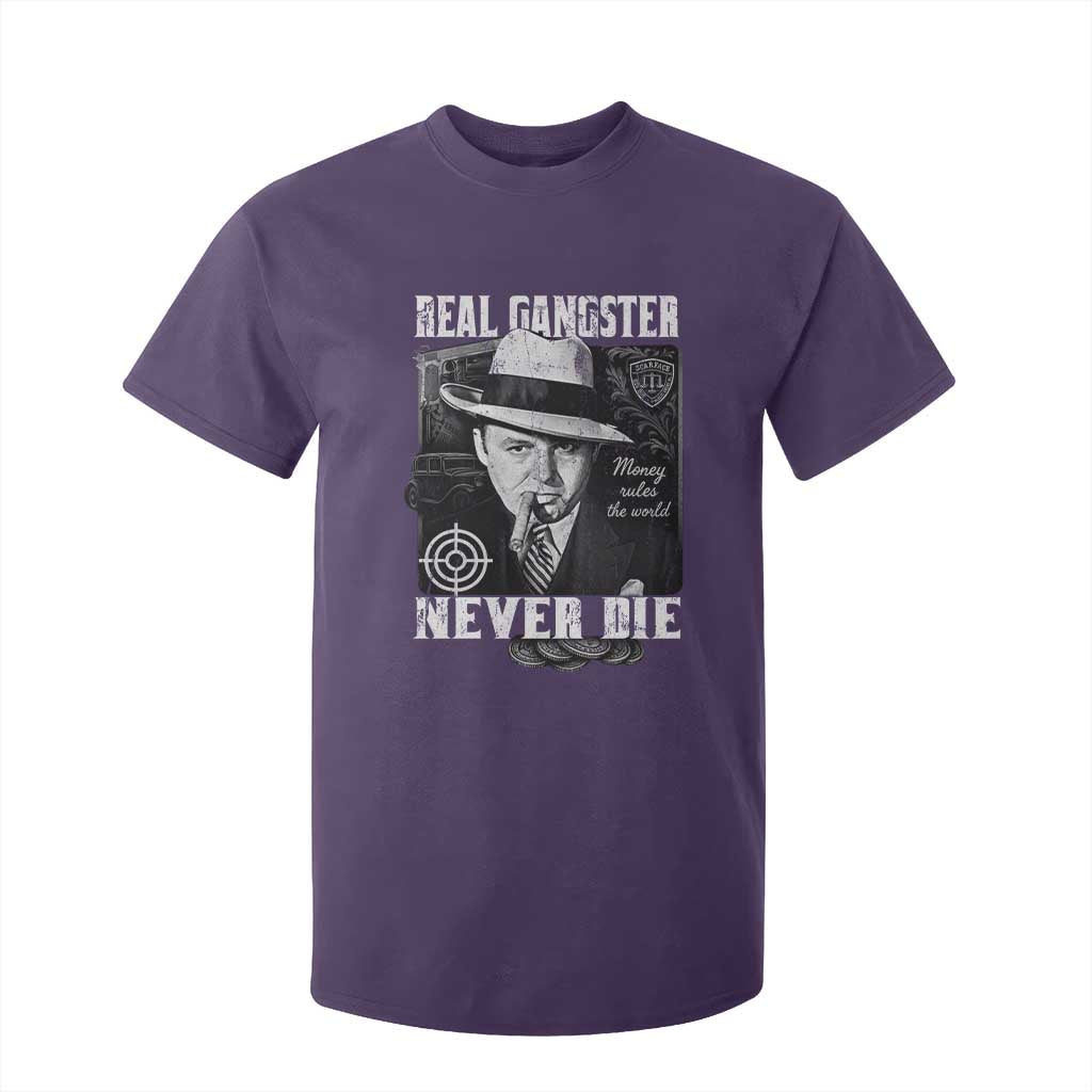 Al Capone T Shirt For Kid Real Ganster Never Die Italian American Mafia TS11 Purple Print Your Wear
