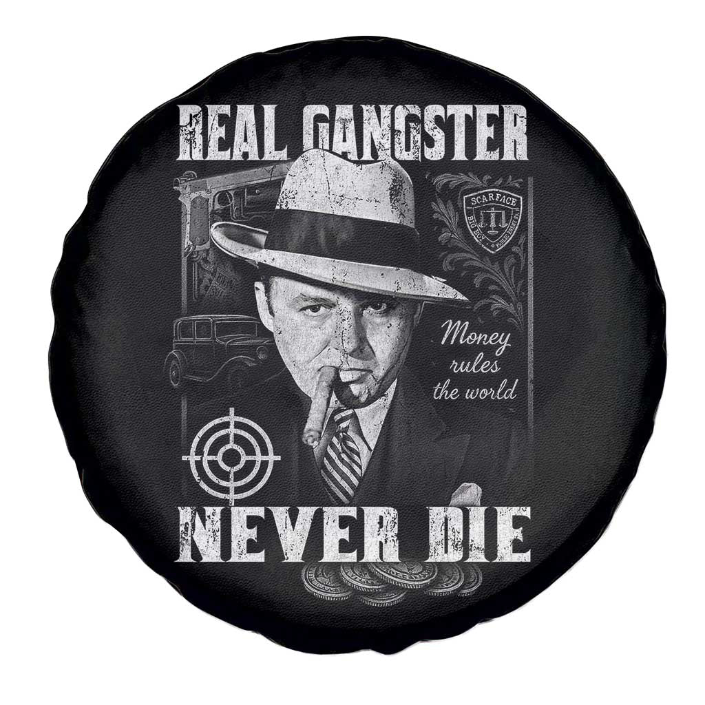 Al Capone Spare Tire Cover Real Ganster Never Die Italian American Mafia TS11 Print Your Wear