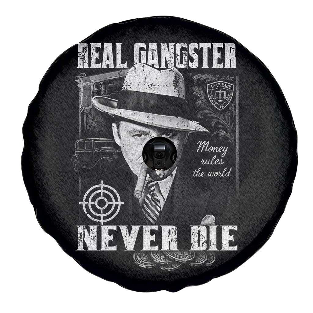 Al Capone Spare Tire Cover Real Ganster Never Die Italian American Mafia TS11 Print Your Wear