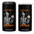 Funny Halloween Birthday 4 in 1 Can Cooler Tumbler Its My Bday Skeleton Cake Party TS11 One Size: 16 oz Black Print Your Wear