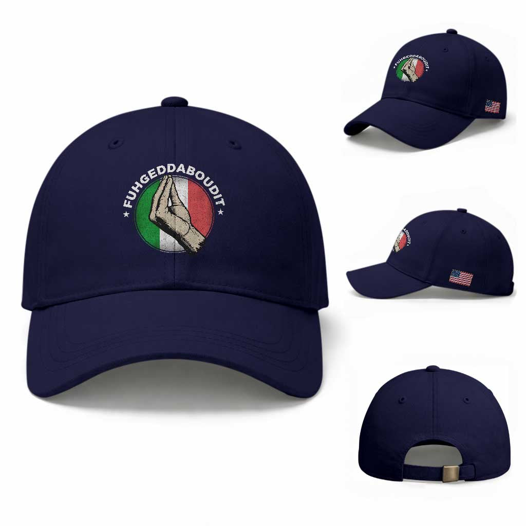 Funny Fuhgeddaboudit Italian Slang Italian Saying Baseball Cap Che Vuoi TS11 Baseball Cap Universal Fit Dark Blue Print Your Wear