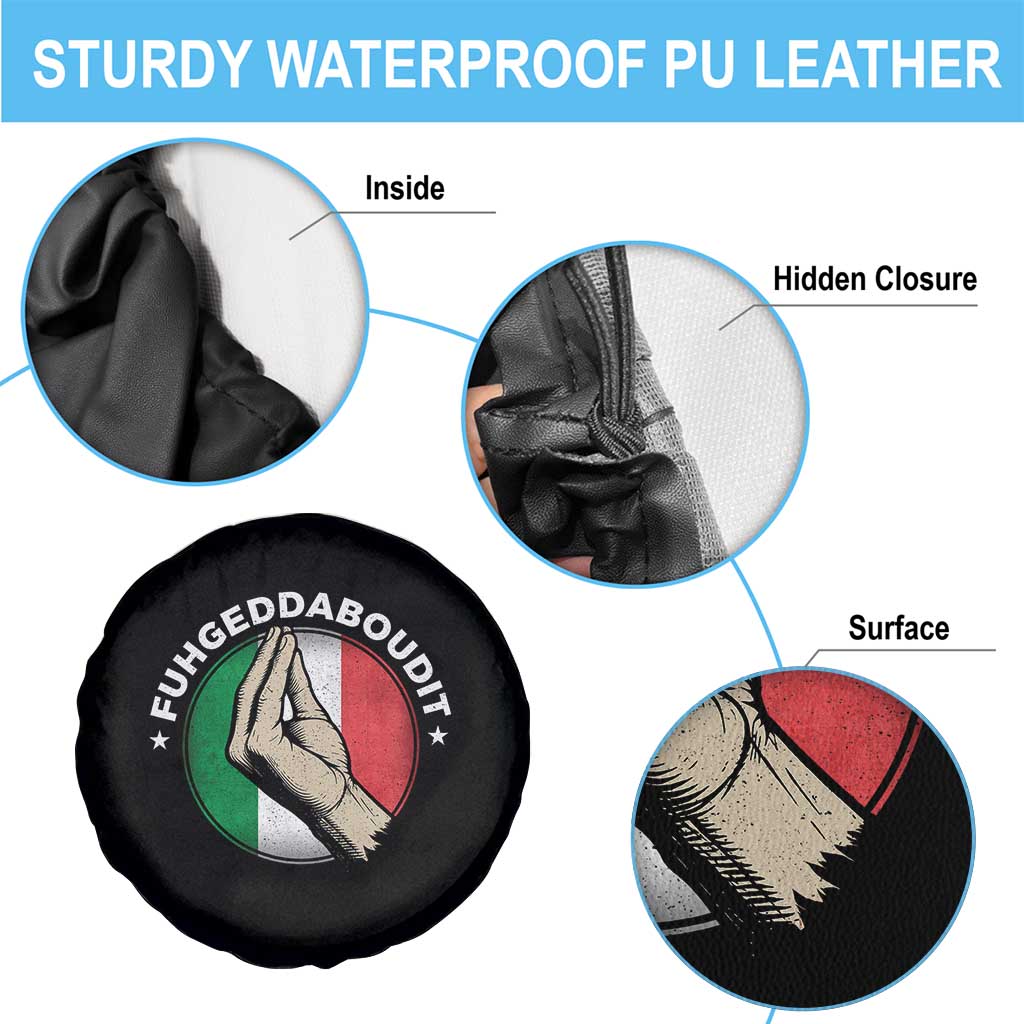 Funny Fuhgeddaboudit Italian Slang Italian Saying Spare Tire Cover Che Vuoi TS11 Print Your Wear